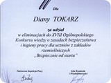 dyplom Diana Tokarz