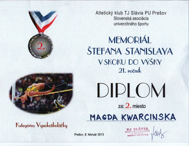 XXI Memoriał im. Stefana Stanislaya w Preszowie