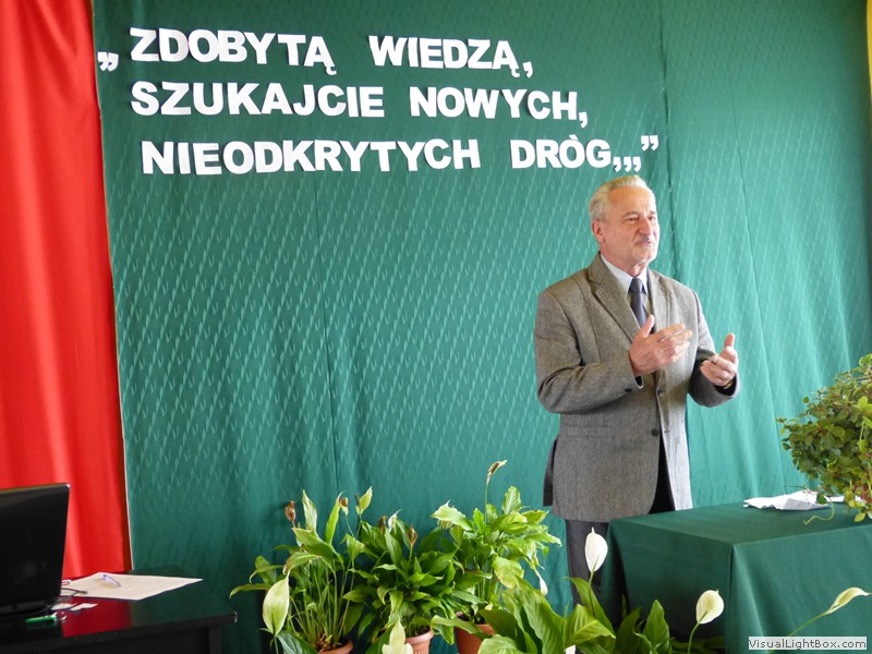 Zakończenie nauki przez uczniów klas trzecich 2014