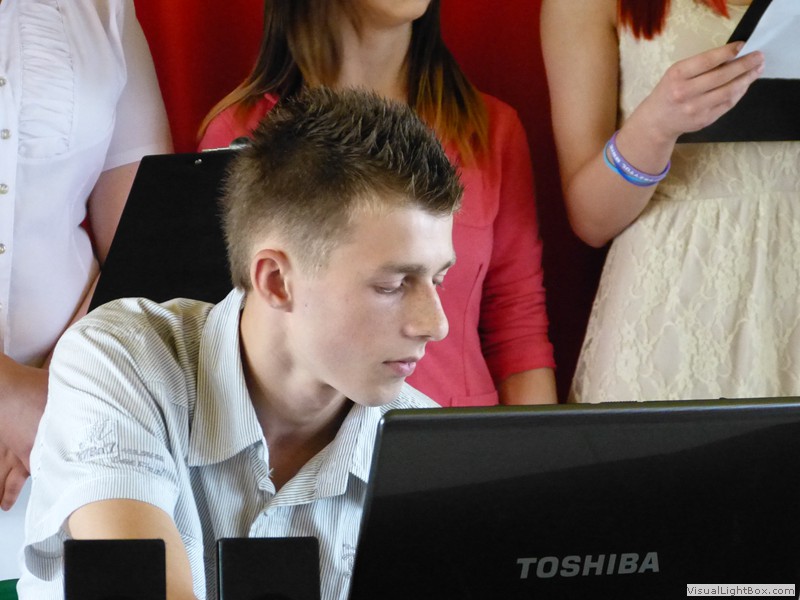 Zakończenie nauki przez uczniów klas trzecich 2014