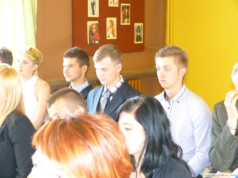 Zakończenie nauki przez uczniów klas trzecich 2014