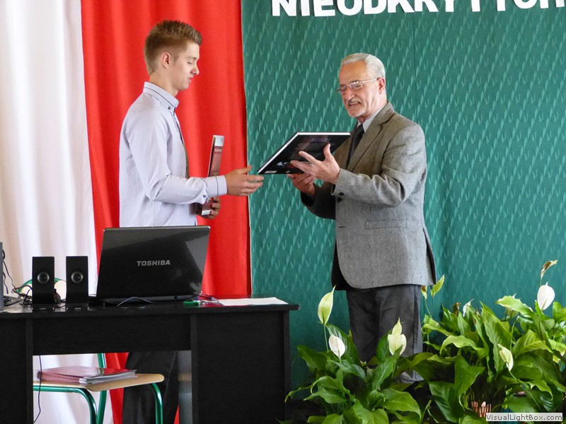Zakończenie nauki przez uczniów klas trzecich 2014