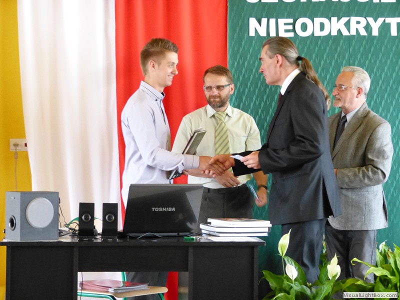 Zakończenie nauki przez uczniów klas trzecich 2014