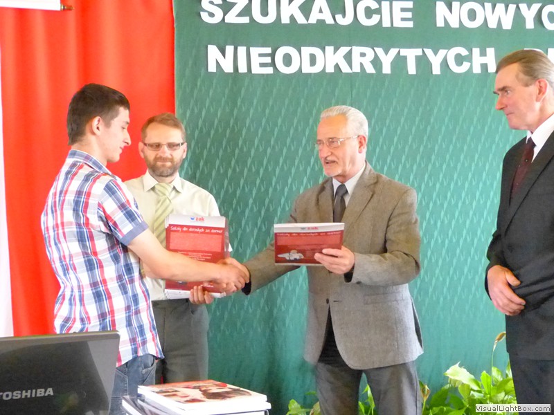 Zakończenie nauki przez uczniów klas trzecich 2014