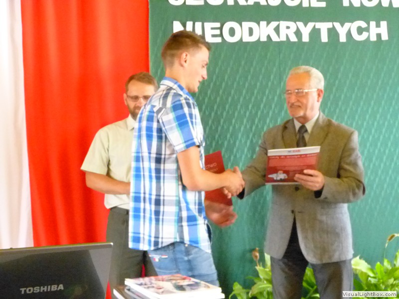 Zakończenie nauki przez uczniów klas trzecich 2014
