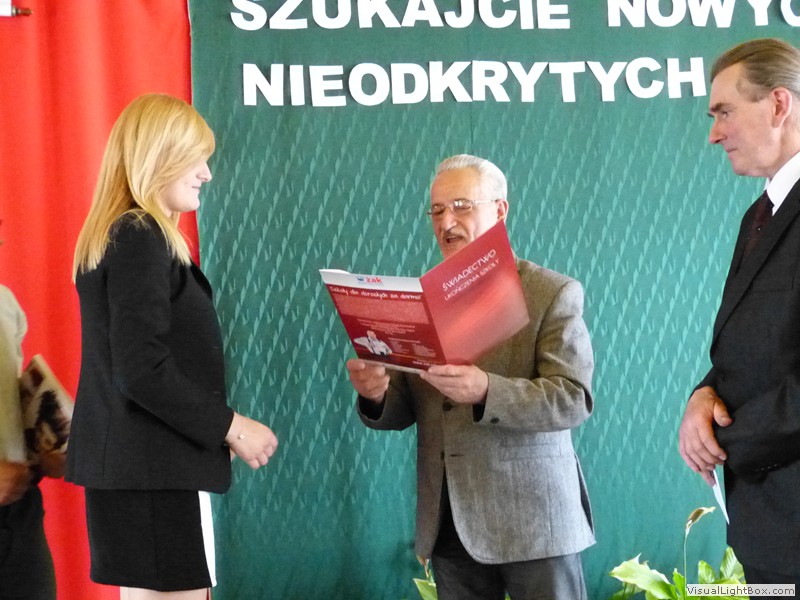 Zakończenie nauki przez uczniów klas trzecich 2014