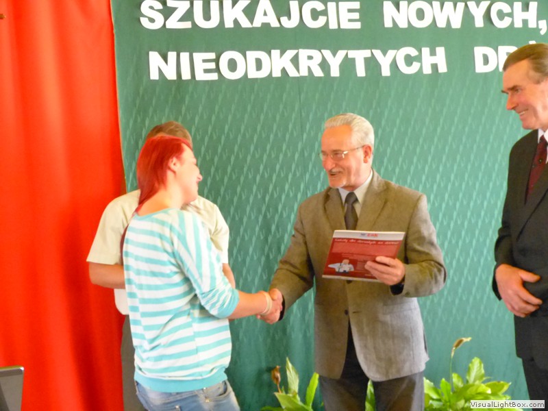 Zakończenie nauki przez uczniów klas trzecich 2014