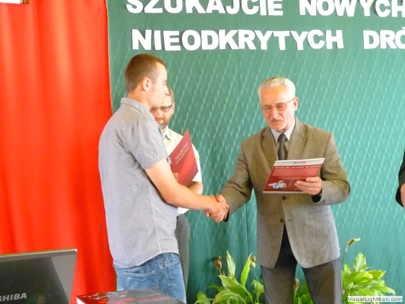 Zakończenie nauki przez uczniów klas trzecich 2014