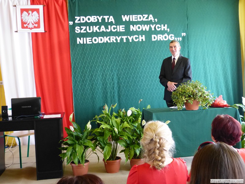 Zakończenie nauki przez uczniów klas trzecich 2014