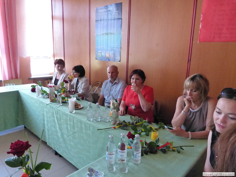 Zakończenie nauki przez uczniów klas trzecich 2014