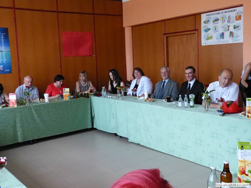 Zakończenie nauki przez uczniów klas trzecich 2014