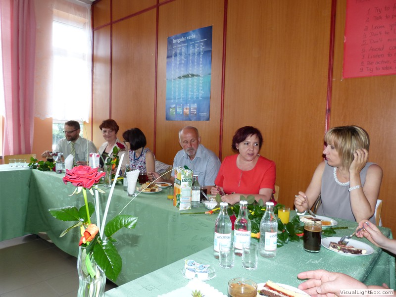 Zakończenie nauki przez uczniów klas trzecich 2014