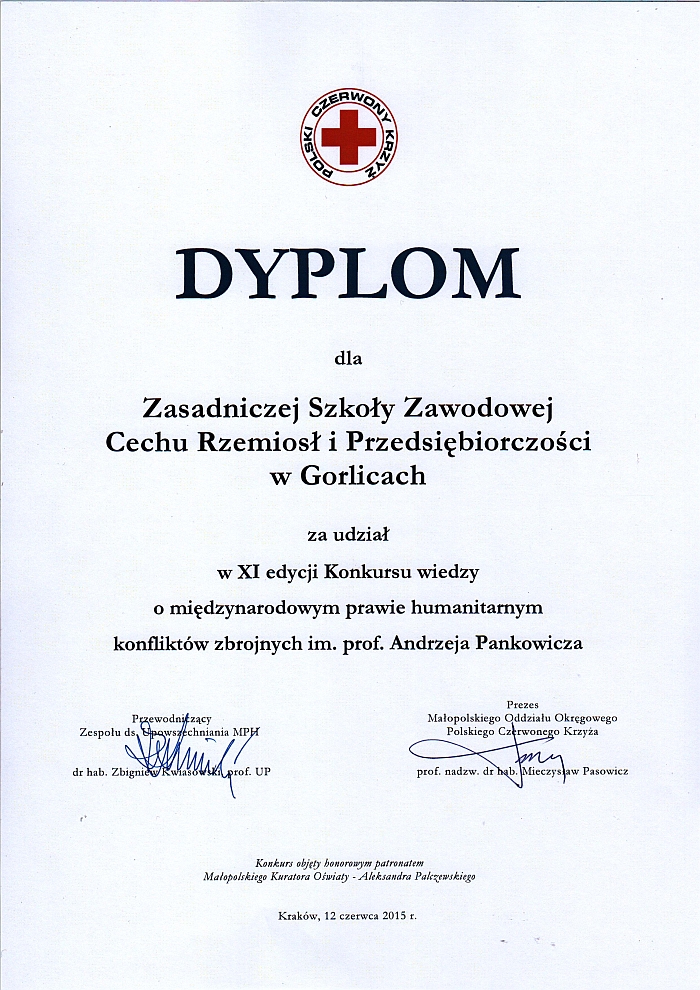 12 czerwca na adres szkoły przyszło podziękowanie za udział naszej…