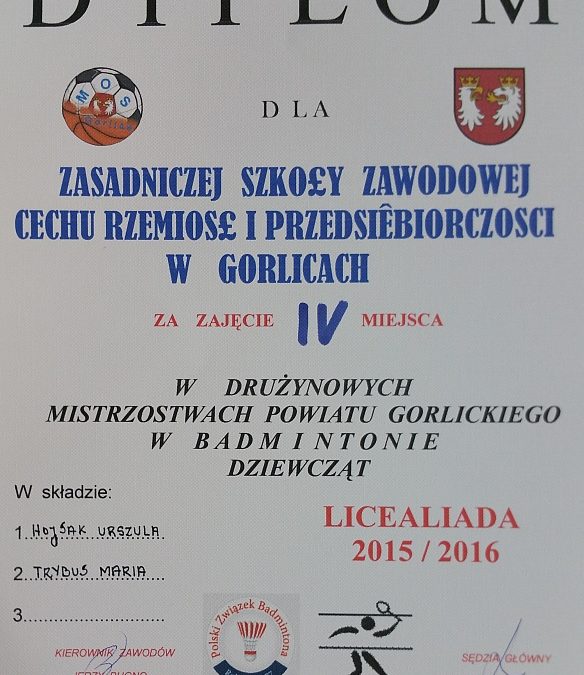 W dniu 30 listopada reprezentacja naszej szkoły w składzie Maria… – ilustracja 1