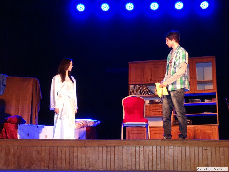 Spektakl Szkolnego Teatru ZST w Gorlickim Centrum Kultury