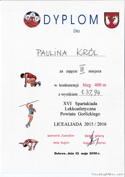 XVI Indywidualna Spartakiada Lekkoatletyczna „Licealiada”