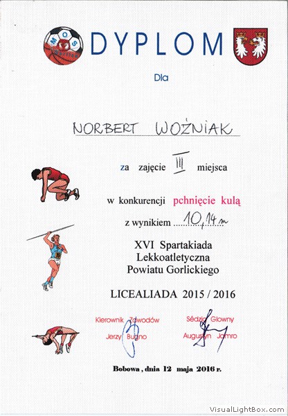XVI Indywidualna Spartakiada Lekkoatletyczna „Licealiada”
