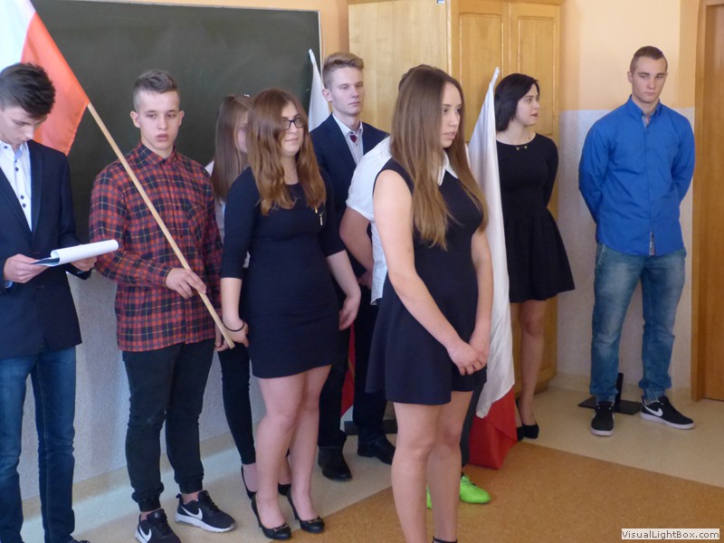 Lekcja patriotyzmu przygotowana przez klasę II a