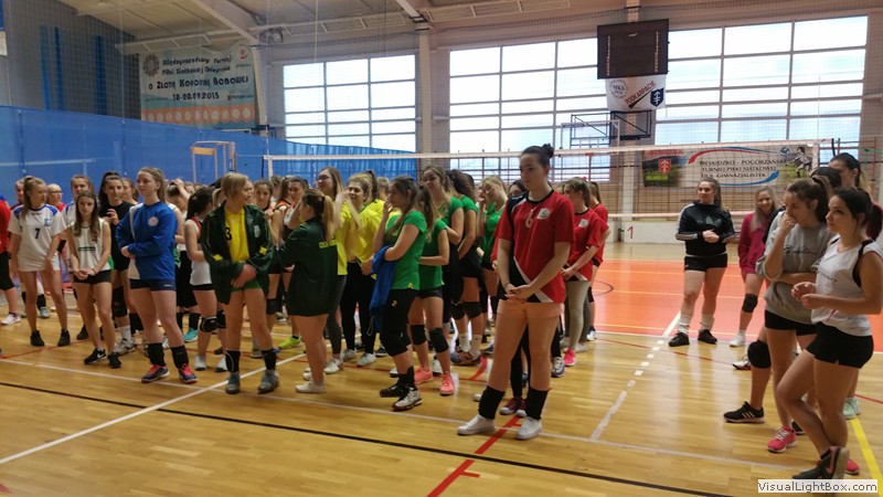 Zawody powiatowe w piłce siatkowej dziewcząt