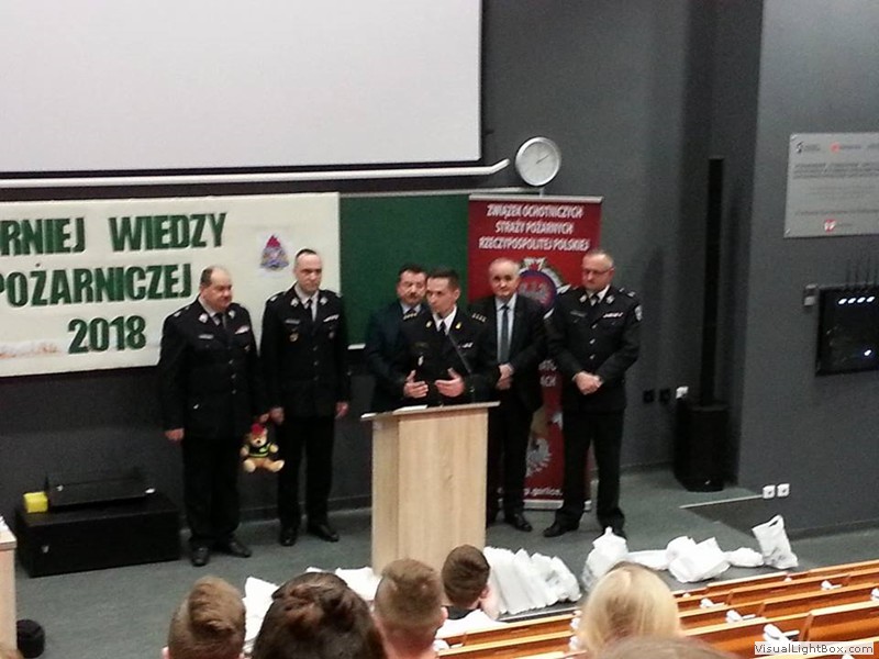Turniej Wiedzy Pożarniczej „Młodzież Zapobiega Pożarom” 2018