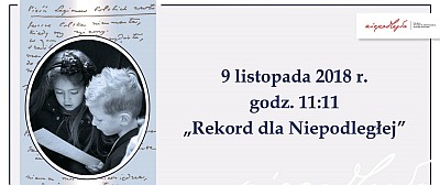 W piątek 09 listopada 2018 r. o godz. 11:11 uczniowie, nauczyciele i… – ilustracja 1