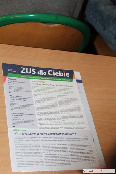 Projekt „Lekcje z ZUS” 2018