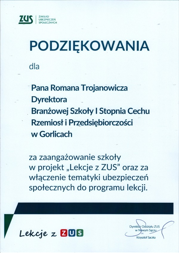 W dniu 28 stycznia 2019 roku wpłynęło na ręce dyrektora szkoły…