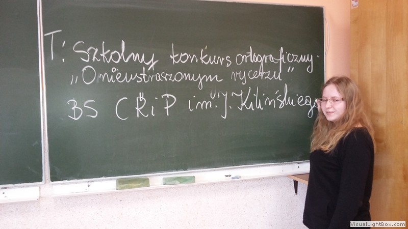 Szkolny konkurs ortograficzny 2019