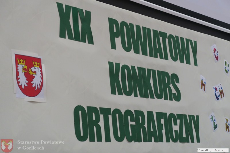 XIX Powiatowy Konkurs Ortograficzny – zdjęcie 001
