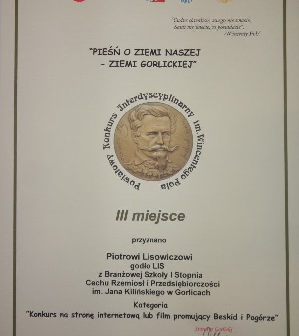 "PIEŚŃ O ZIEMI NASZEJ – ZIEMI GORLICKIEJ" to konkurs… – ilustracja 1