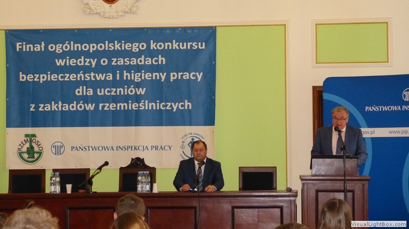 Finał ogólnopolskiego konkursu wiedzy o zasadach bezpieczeństwa w Warszawie