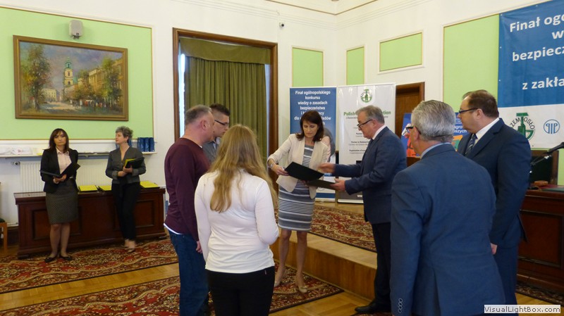 Finał ogólnopolskiego konkursu wiedzy o zasadach bezpieczeństwa w Warszawie