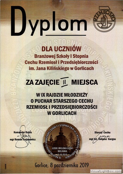 IX Rajd Młodzieży o Puchar Starszego Cechu