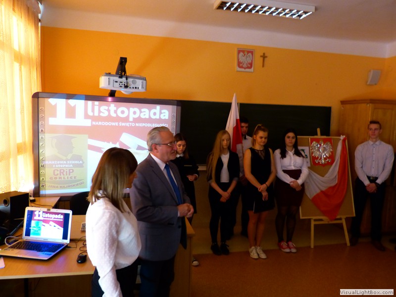 Uczniowie klasy II przygotowali pod kierunkiem pani profesor Renaty…