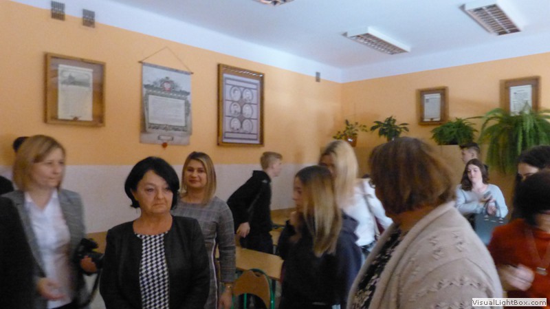 Uczniowie klasy II przygotowali pod kierunkiem pani profesor Renaty…