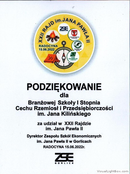 XXII Rajd im. Jana Pawła II