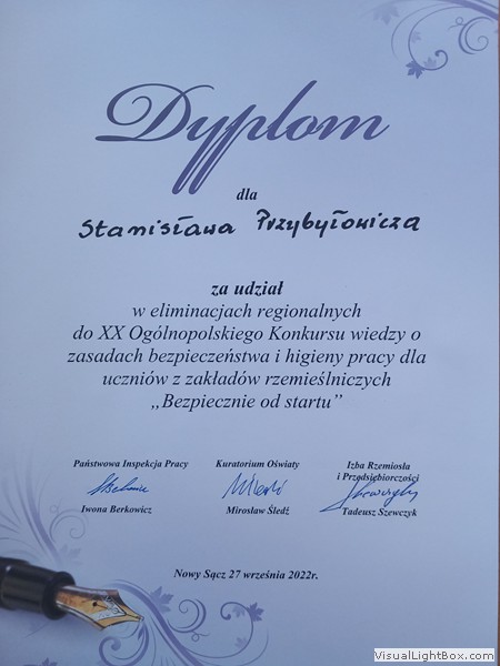 XX Ogólnopolski Konkurs BHP