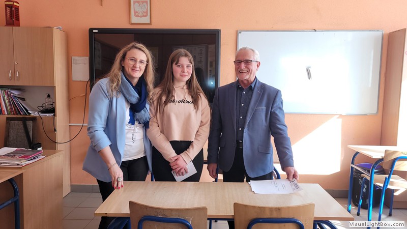 Stypendium za pierwsze półrocze roku szkolnego 2022/2023 wręczone