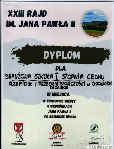 XXIII Rajd im. Jana Pawła II
