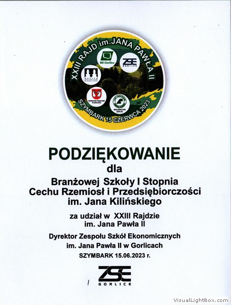 XXIII Rajd im. Jana Pawła II