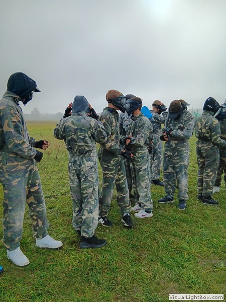 Paintball - moc adrenaliny, świetna zabawa.