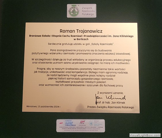 GALA "SZKOŁY RZEMIOSŁA"