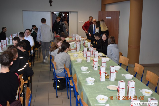 Wigilia społeczności szkolnej
