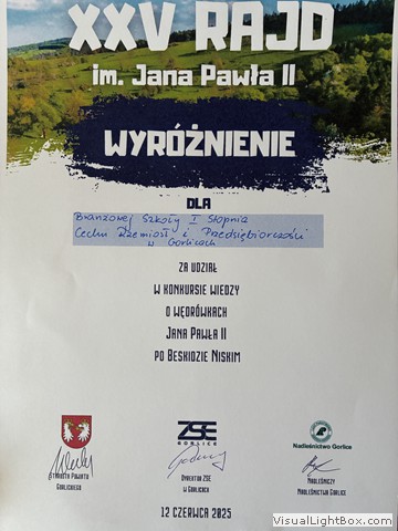 XXV Rajd im. Jana Pawła II