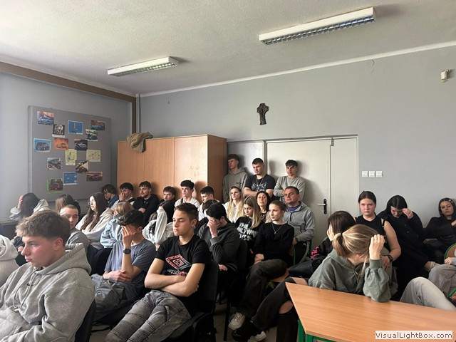 Prelekcja na temat handlu ludźmi